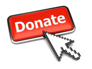 Donate button and arrow cursor