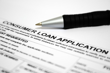 Consumer loan application