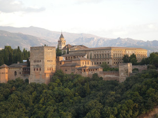 Fototapeta na wymiar Alhambra in Granada