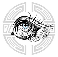 Floral eye