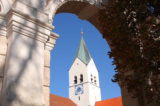 Turm des Freisinger Doms