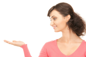 something on the palm