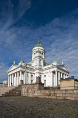 Fototapeta na wymiar Main cathedral of Helsinki, Finland.