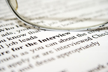 Fototapeta premium Job interview