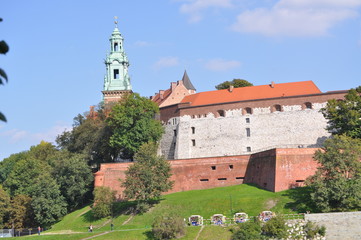 Fototapeta na wymiar Zamek Królewski na Wawelu