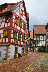 The village of schiltach in the Black Forest, Germany