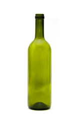 Empty wine bottle