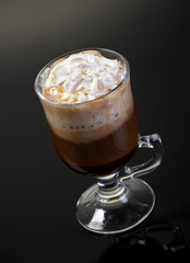 Hot drink dessert