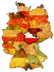 thuringia and other german provinces(states)