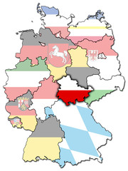 thuringia and other german provinces(states)