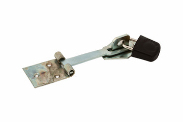 Padlock  the white background.