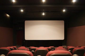 Cinema interior empty