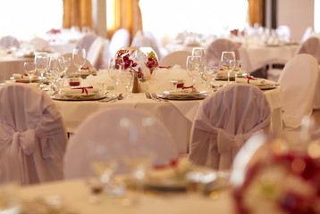 festliche Tischdekoration