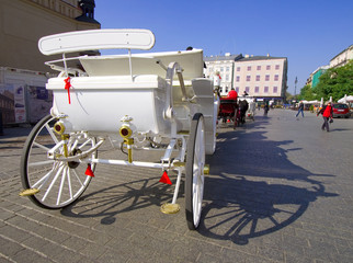 Kutsche in Krakau - Polen