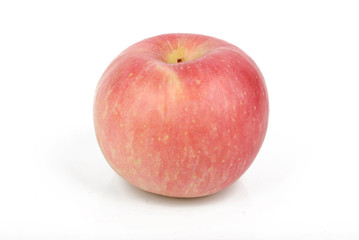 Red apple isolated on white bckground