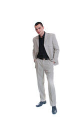 Handsome business man