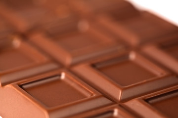 Chocolate bar close-up