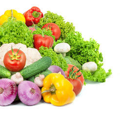 Assorted fresh vegetables