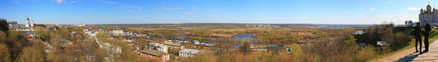 Obraz premium Panorama of the Vladimir city. Russia
