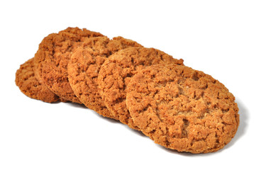 Cookie delicious over white