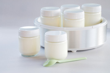 yaourti&egrave;re et yaourts