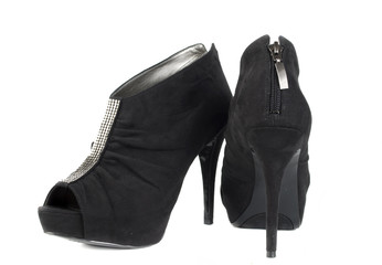 Pair of nice black shoes.