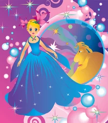 Cercles muraux Monde magique 551_Princesse_de_la_nuit