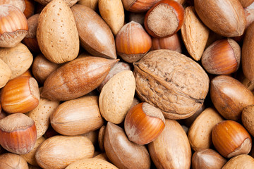 various nuts
