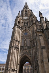 Fototapeta na wymiar Katedra Dobrego Pasterza (San Sebastian)