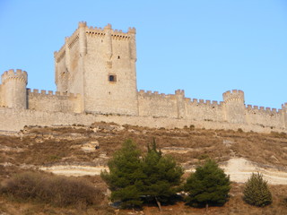 Fototapeta na wymiar Castillo de Peñafiel
