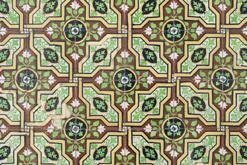 Portuguese glazed tiles