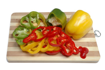 Fresh tasty peppers