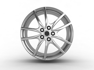 Obraz premium Alloy rim - 3d render