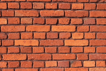 red bricks background