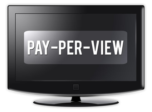 Flatscreen TV "Pay-Per-View"