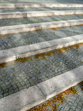 Treppe im Herbst