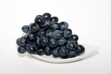 Black grapes