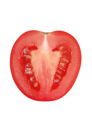 Half of tomato