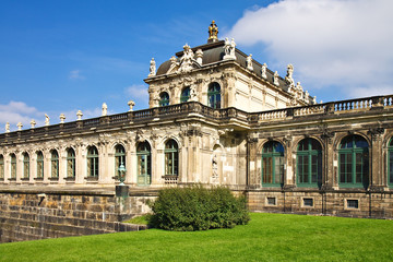 Obraz premium Detail des Zwinger in Dresden.