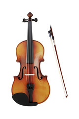 Obraz na płótnie Canvas violins and a fiddlestick