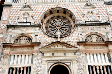 facciata cappella colleoni bergamo