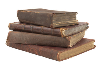 Pile of old books