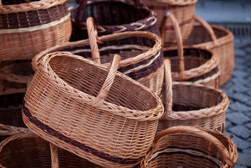 Wicker baskets