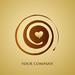 logo entreprise, coeur