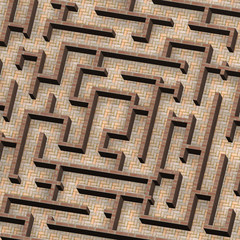 Maze concept.