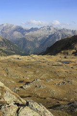 valle en la ruta de el embalse de Urdiceto, Bielsa, Pirineos