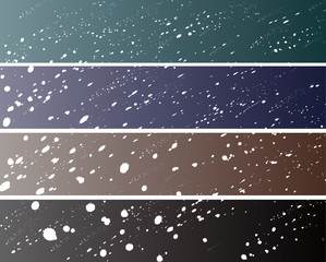 snow banners (468/90)