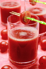 Fresh tomato juice