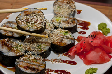 Japan sushi roll set