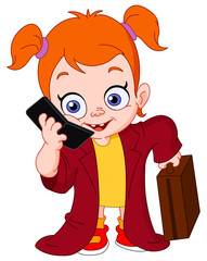 Young business woman